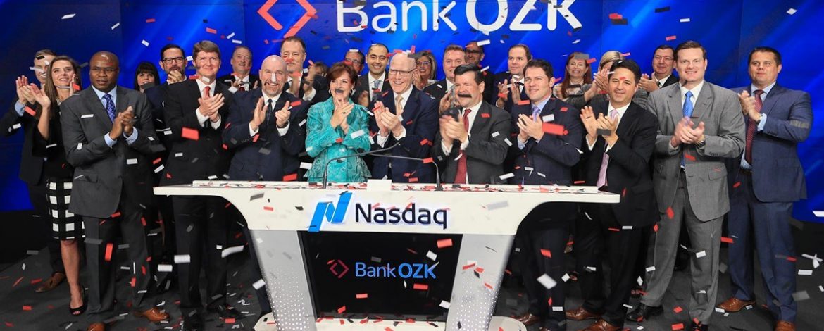 Financial institution OZK rings opening bell to rejoice rebranding, new ticker image